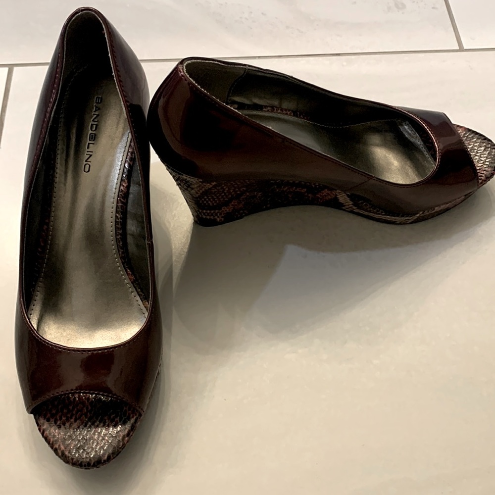 Sassy Peep Toe Wedge